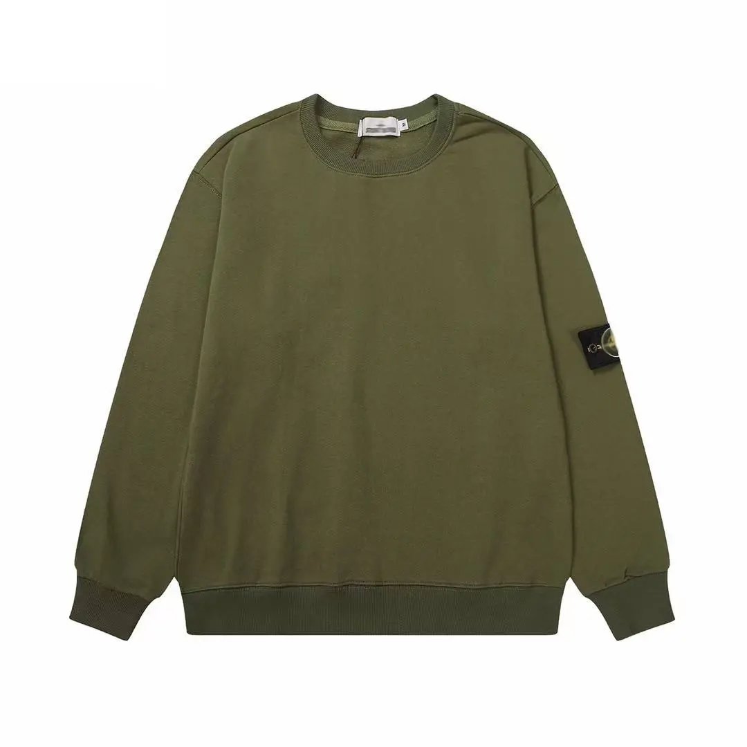 C.P. Company Hoodies & Sweatshirts Quarter-Zip Mock-Neck Sweatshirt with Lens Sleeve Pocket — 26
