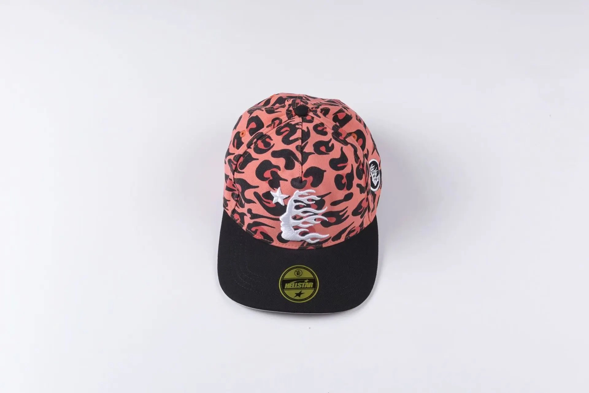 Unbranded Hats P-0112 mesh trucker cap with embroidered star and graphic motifs — 34