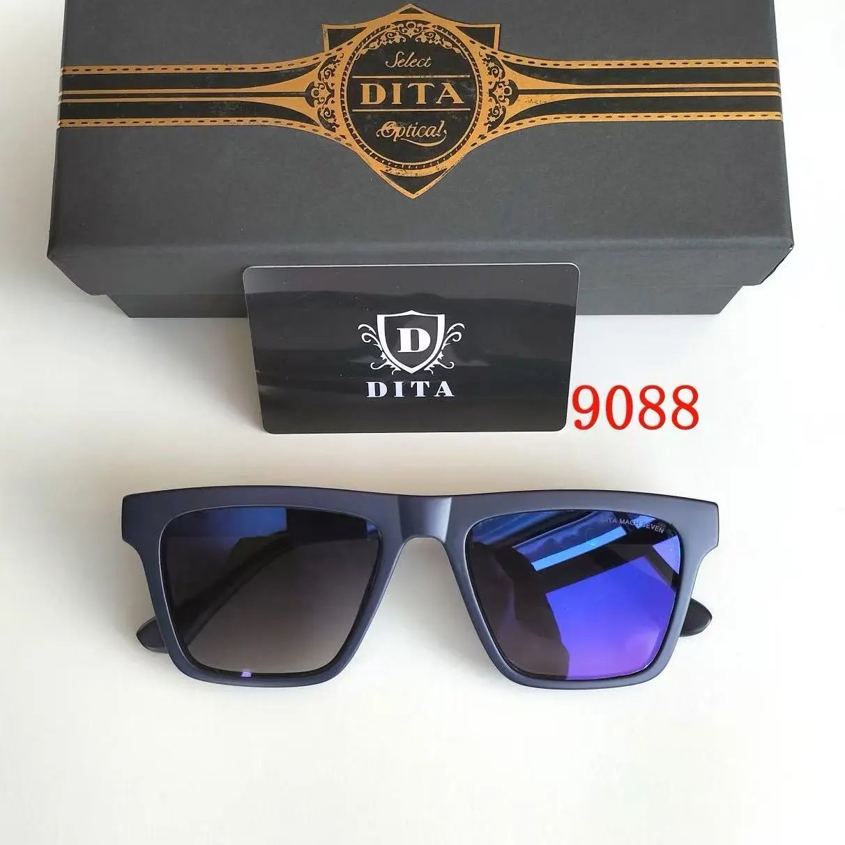 Vans Eyewear Rectangular sunglasses with Off The Wall temple logo — 4