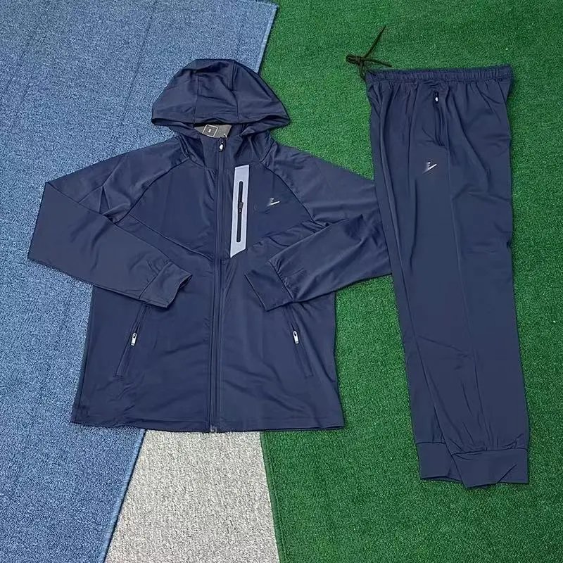 Nike Tracksuits Zip-Up Track Jacket and Pants Set — 1