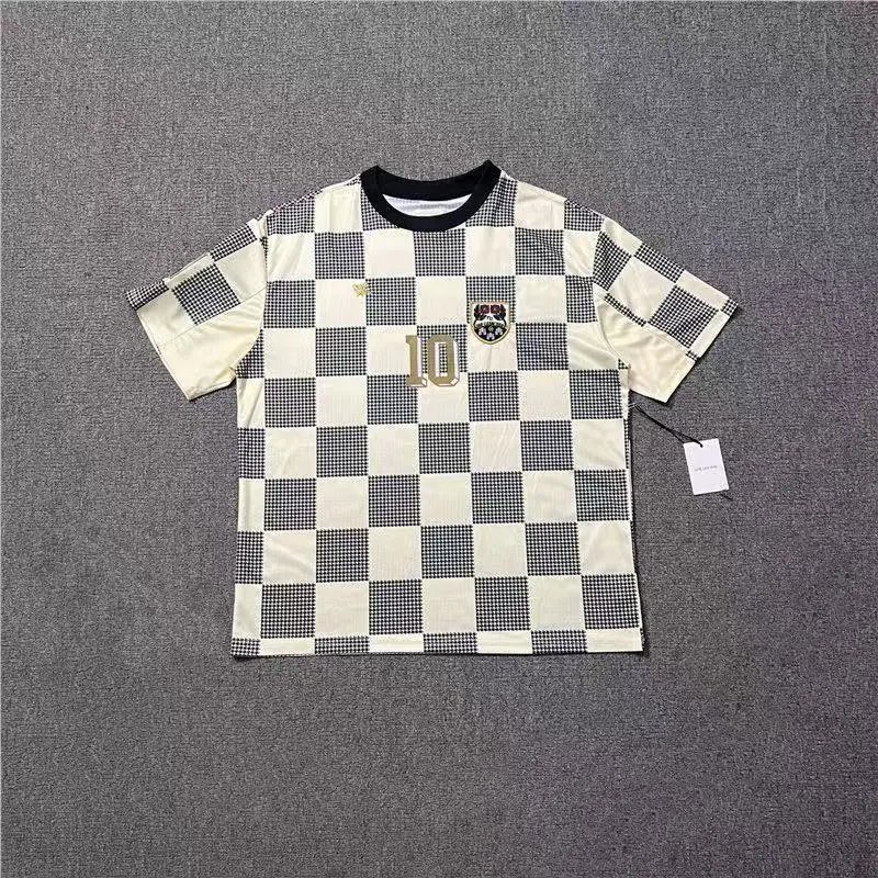 AMI Paris T-Shirts Alexandre Logo Striped Raglan T-Shirt — 37