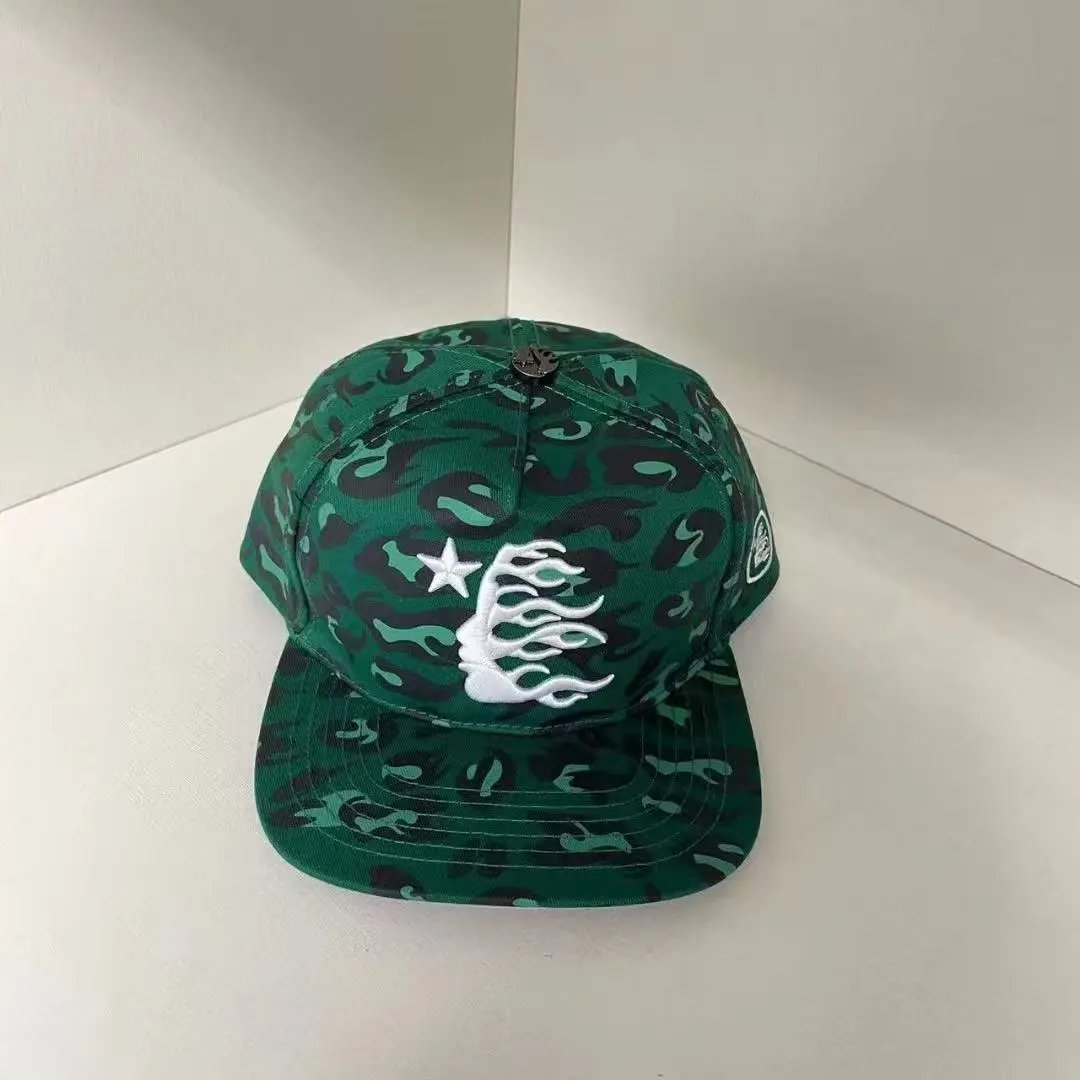 Unbranded Hats P-0112 mesh trucker cap with embroidered star and graphic motifs — 39