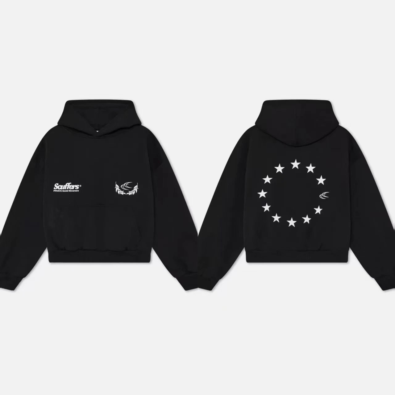 Culture Hoodies & Sweatshirts Embroidered Logo Pullover Hoodie with Kangaroo Pocket — 29