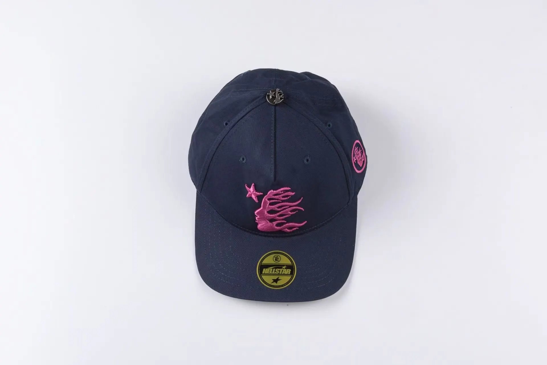Unbranded Hats P-0112 mesh trucker cap with embroidered star and graphic motifs — 26