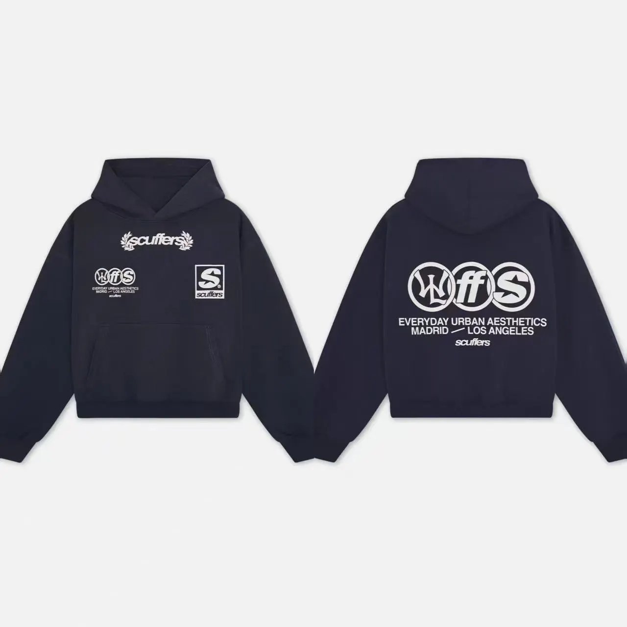 Culture Hoodies & Sweatshirts Embroidered Logo Pullover Hoodie with Kangaroo Pocket — 26