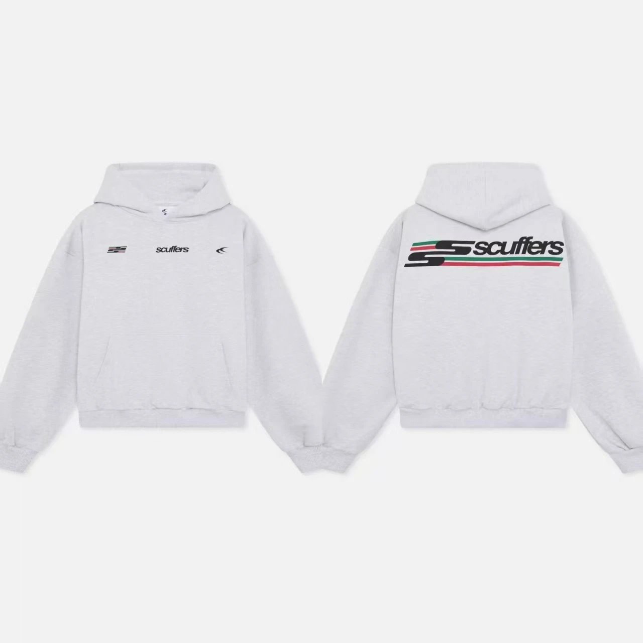 Culture Hoodies & Sweatshirts Embroidered Logo Pullover Hoodie with Kangaroo Pocket — 238