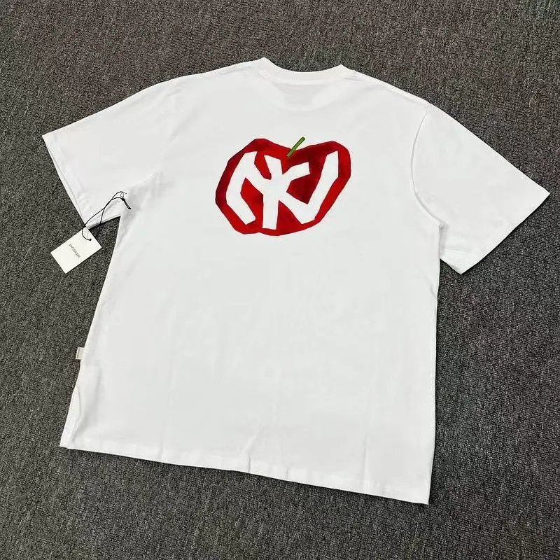 AMI Paris T-Shirts Alexandre Logo Striped Raglan T-Shirt — 20