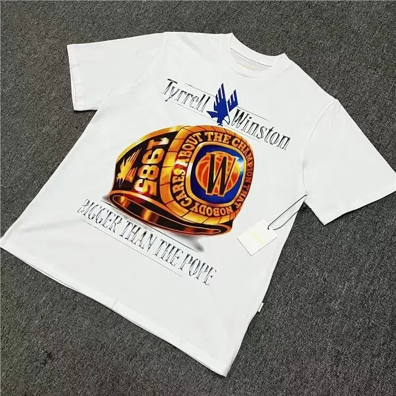 AMI Paris T-Shirts Alexandre Logo Striped Raglan T-Shirt — 19