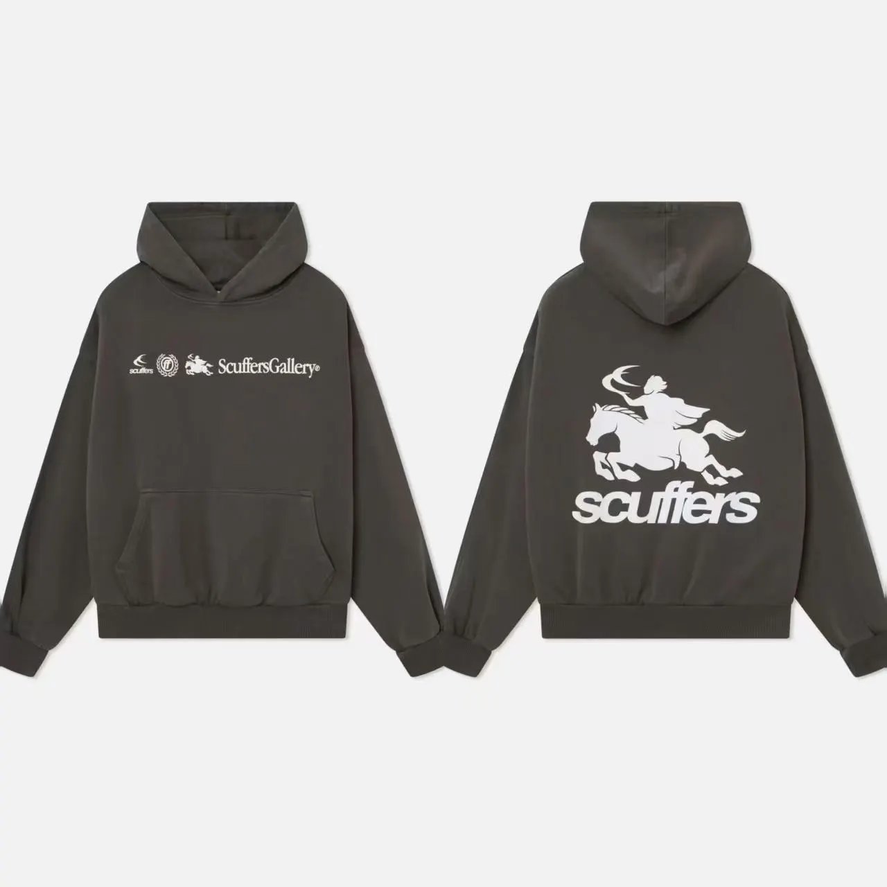 Culture Hoodies & Sweatshirts Embroidered Logo Pullover Hoodie with Kangaroo Pocket — 14