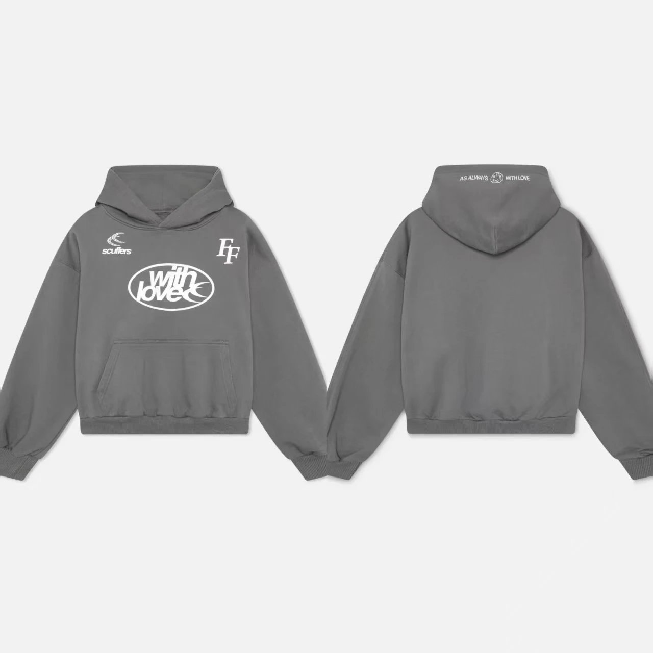 Culture Hoodies & Sweatshirts Embroidered Logo Pullover Hoodie with Kangaroo Pocket — 36