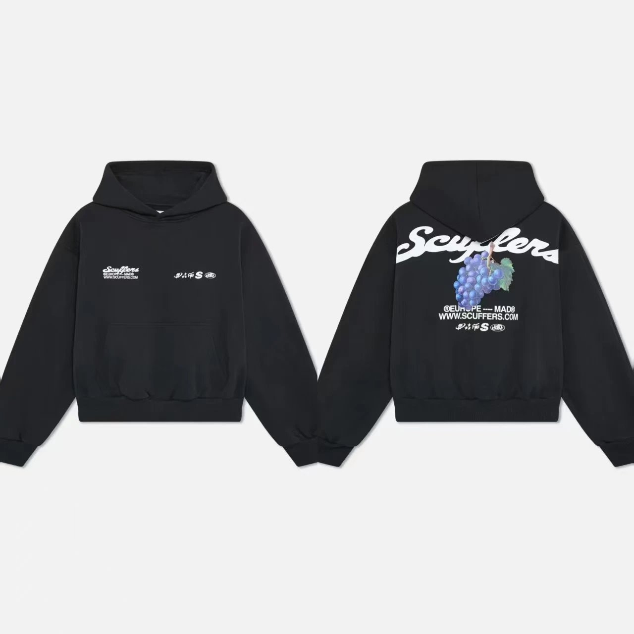 Culture Hoodies & Sweatshirts Embroidered Logo Pullover Hoodie with Kangaroo Pocket — 33