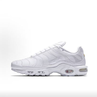 silvery white