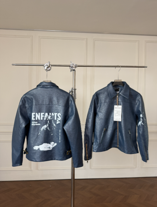 Enfants Leather Jack