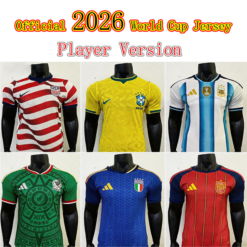 Official 2026 World Cup Jersey   Player Version（非印号可退换，印号不退不换）