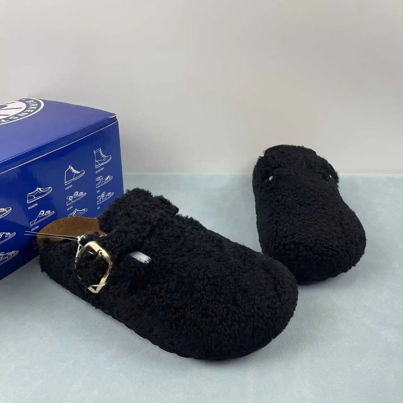 Birkenstock Boston Big Buckle Teddy