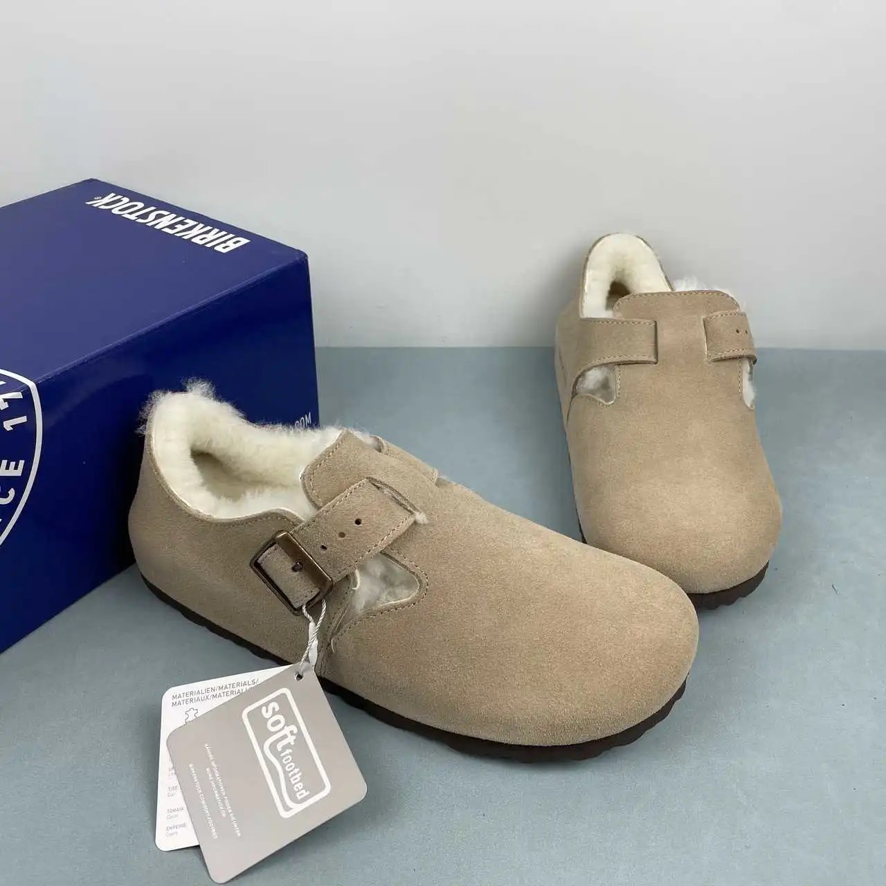 Birkenstock London Tokio Shearling