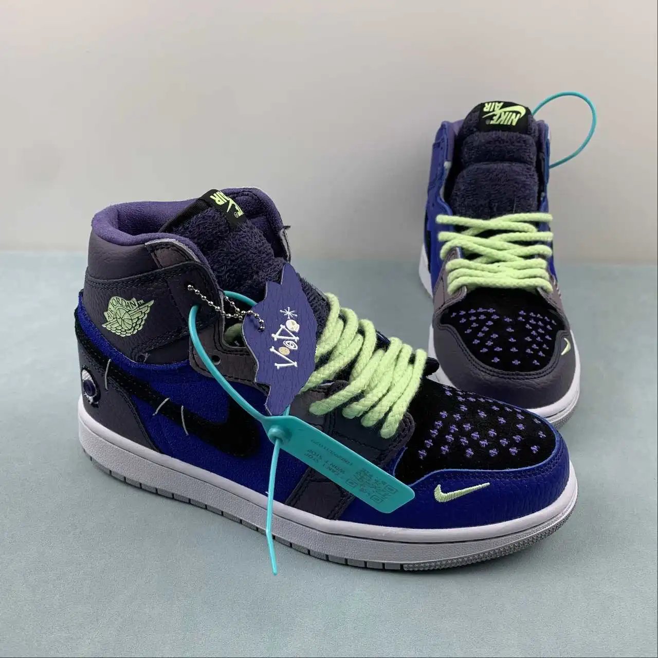 Air Jordan 1 Mid Voodoo Doll Collaboration – DZ5485-420 thumbnail 3