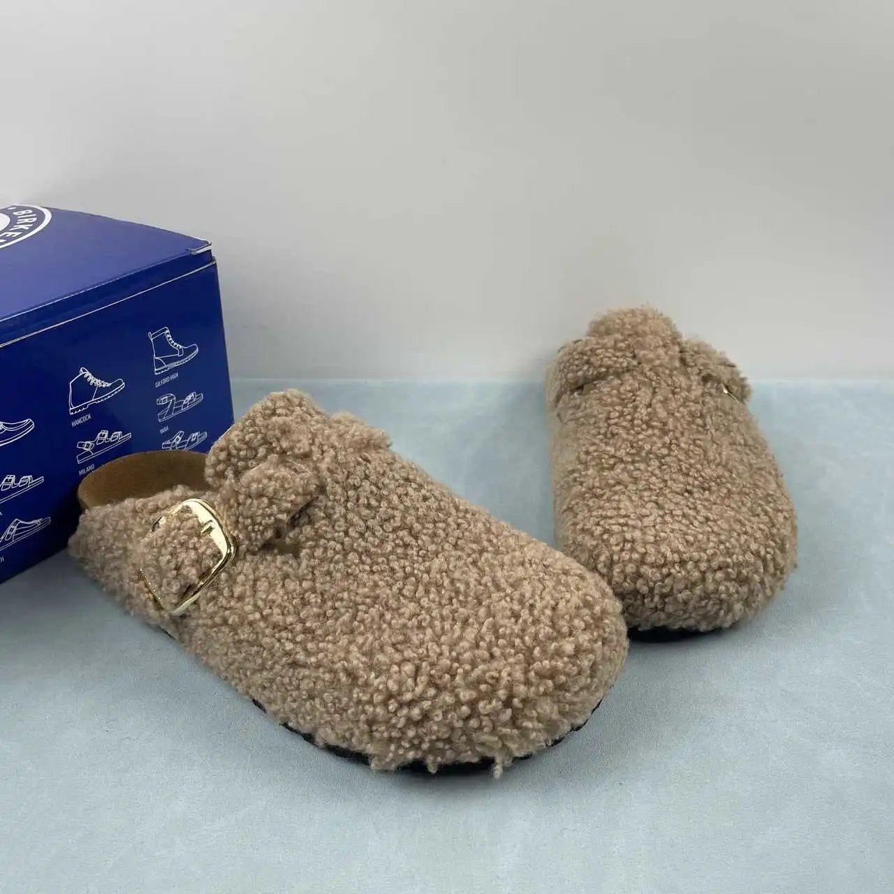 Birkenstock Boston Big Buckle Teddy thumbnail 3