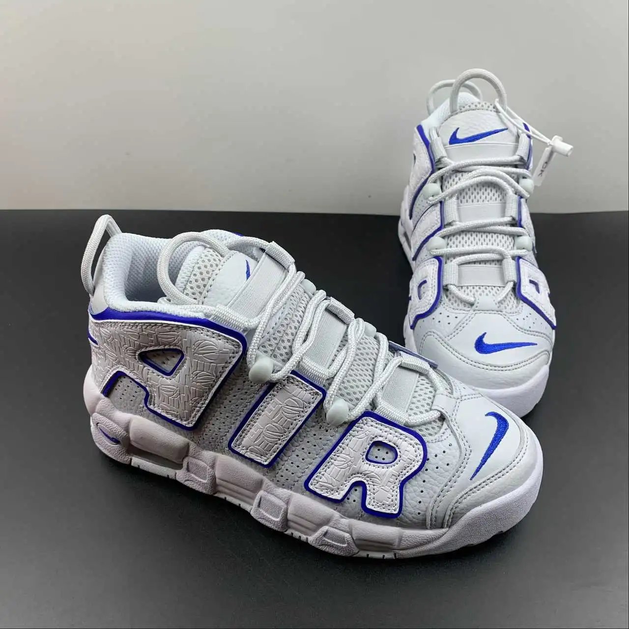 Nike Air More Uptempo White Blue – FD0669-100 thumbnail 2