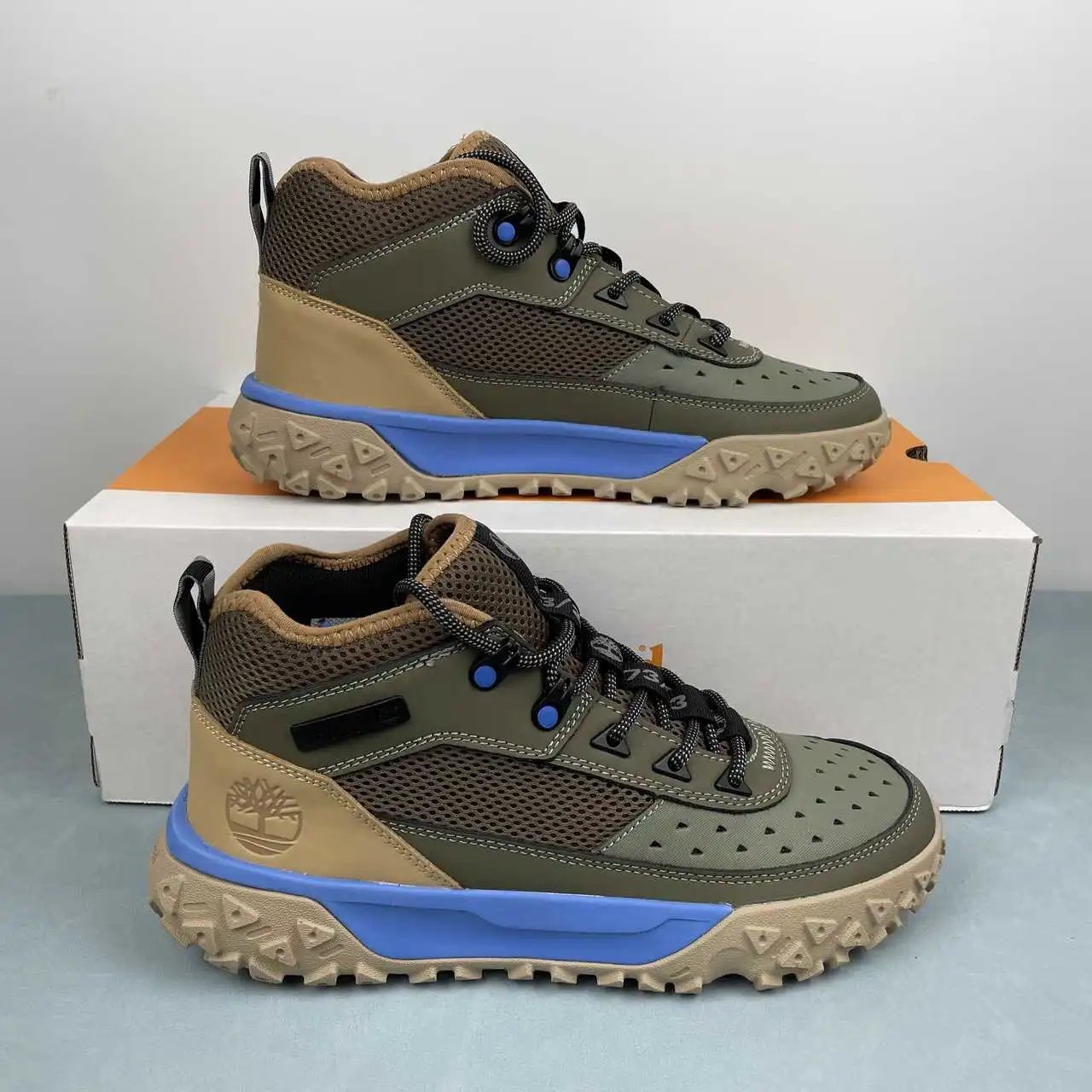 Timberland 军绿黄 Motion Access