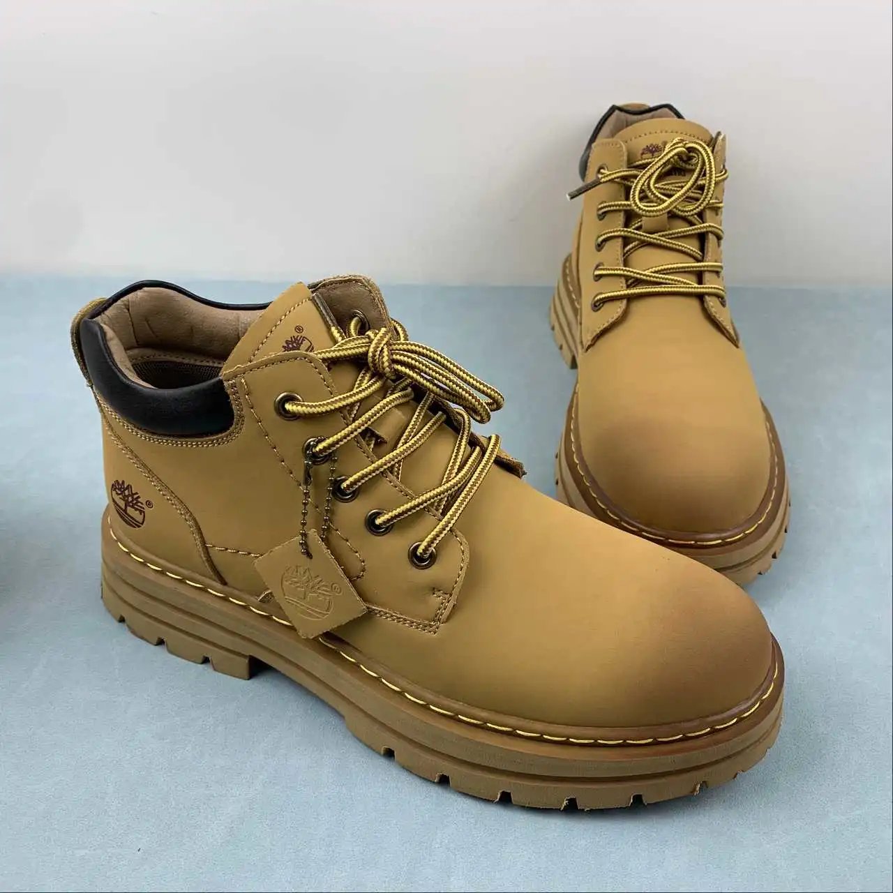 Timberland 小麦色 Allington Heights 6 Inch Platform Mid Boot thumbnail 2