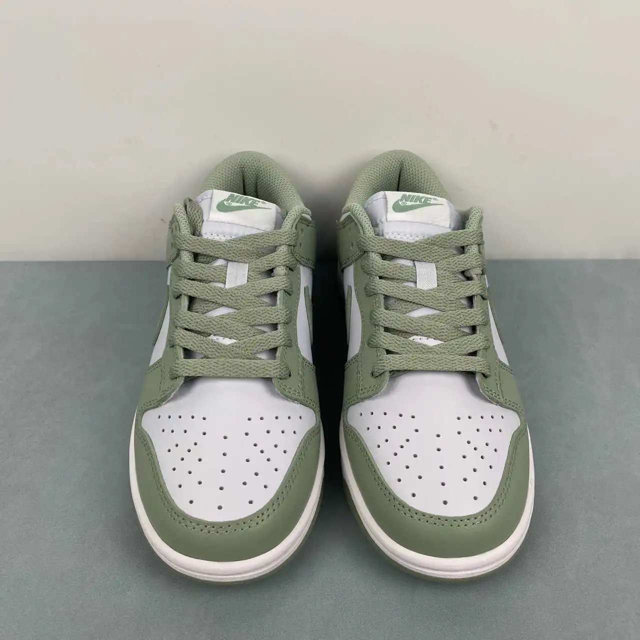 Nike Dunk Low White Green Color-Blocked – IM6572-002 thumbnail 3