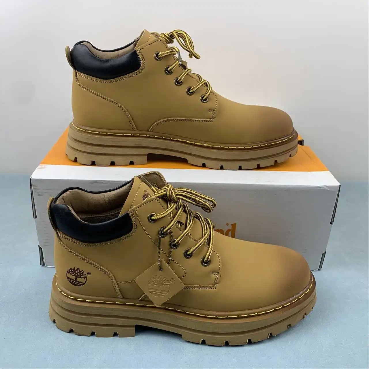 Timberland 小麦色 Allington Heights 6 Inch Platform Mid Boot