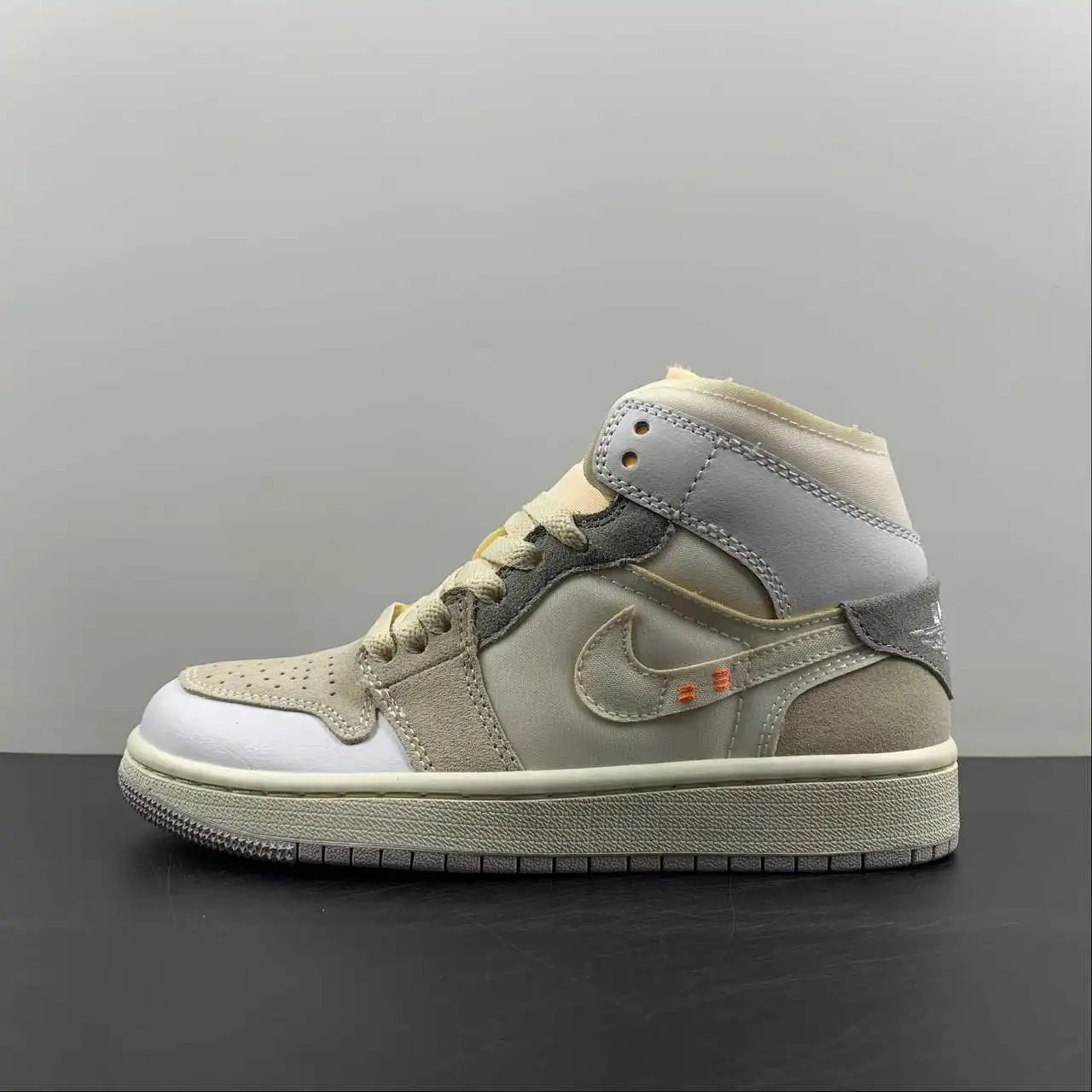 Nike Air Jordan 1 Mid Off-White Grey – DM9652-100 thumbnail 2