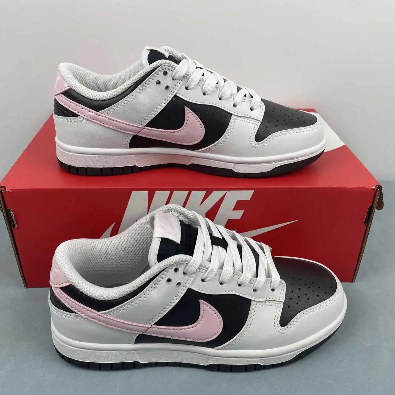 Nike Dunk Low Black Pink White Color-Blocked – IB8510-100