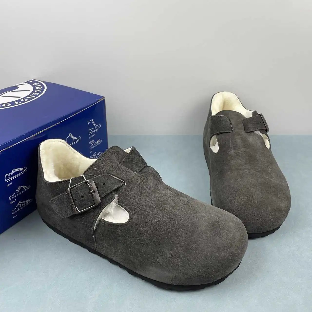 Birkenstock London Tokio Shearling