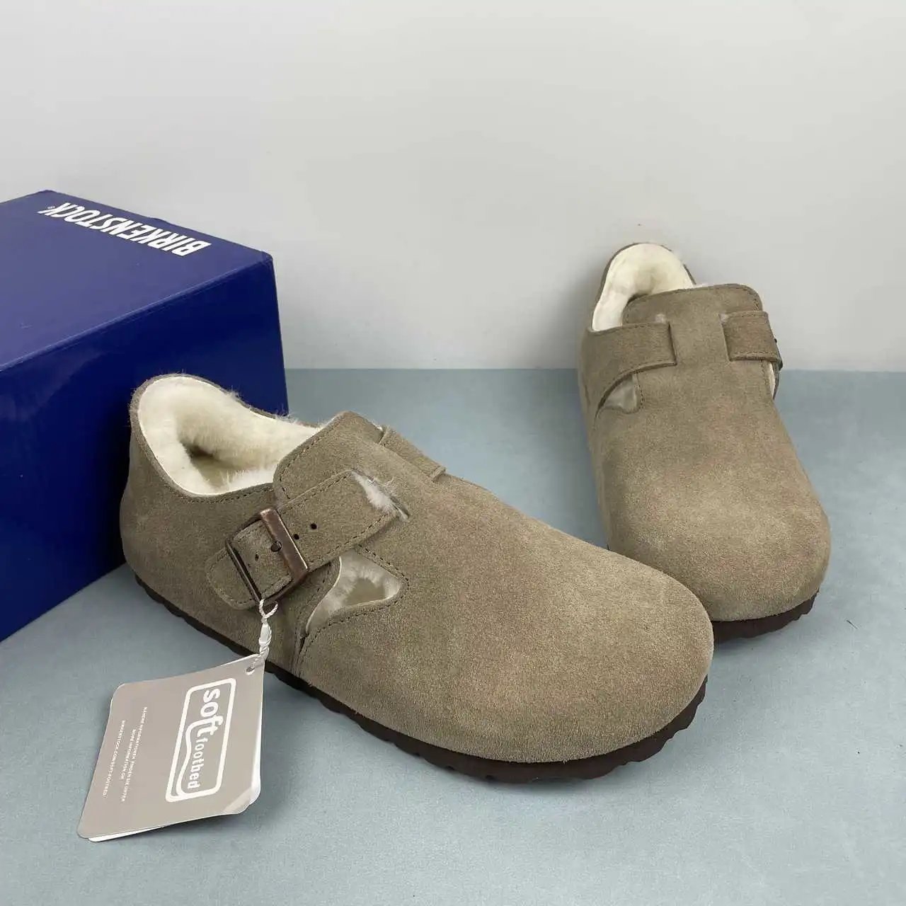 Birkenstock London Tokio Shearling thumbnail 4