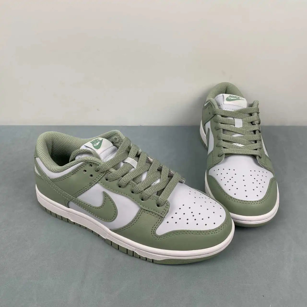 Nike Dunk Low White Green Color-Blocked – IM6572-002 thumbnail 2