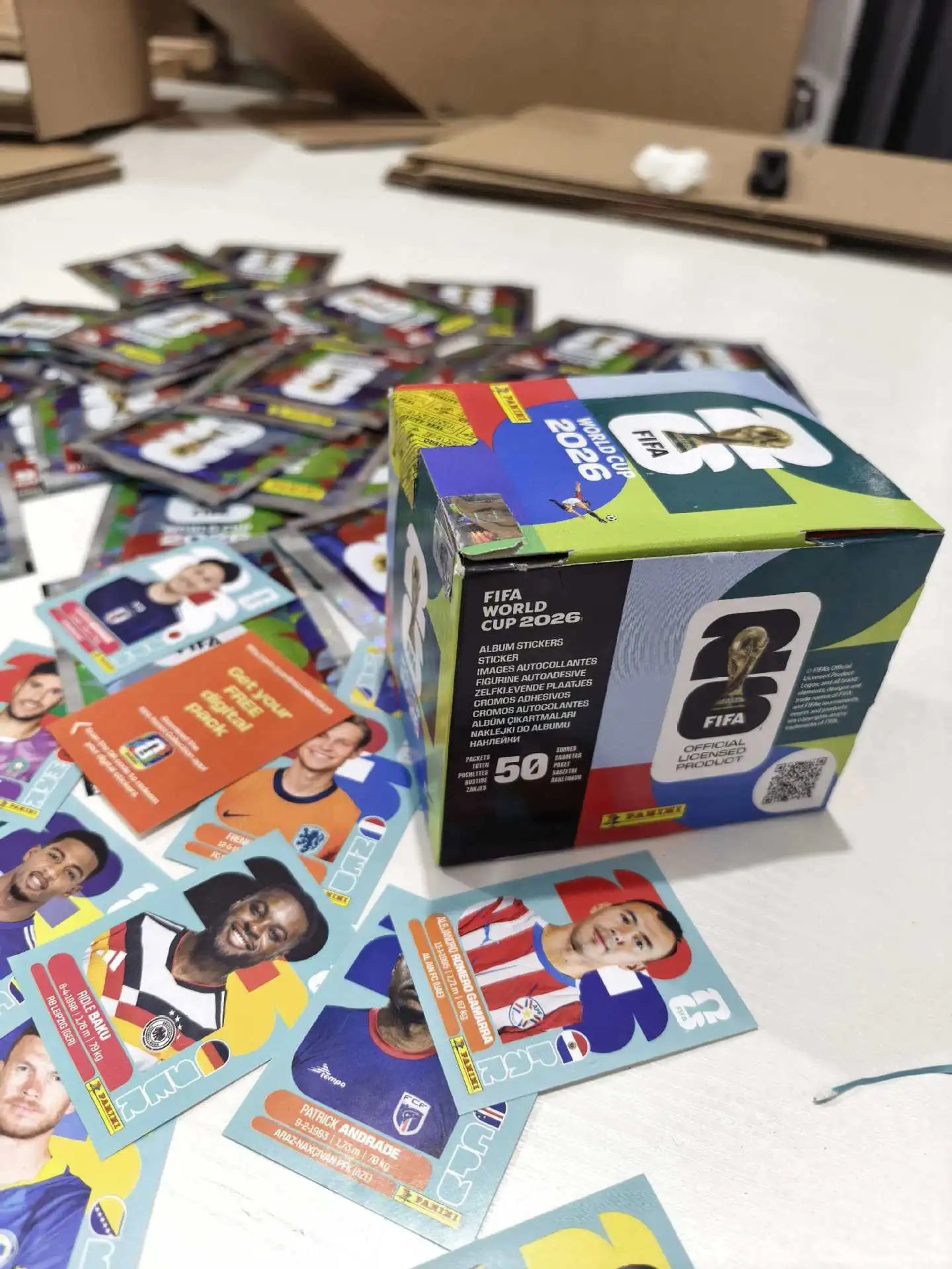 FIFA World Cup 2026 Sticker Collection Box