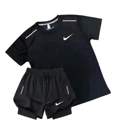Black Nike Running Set