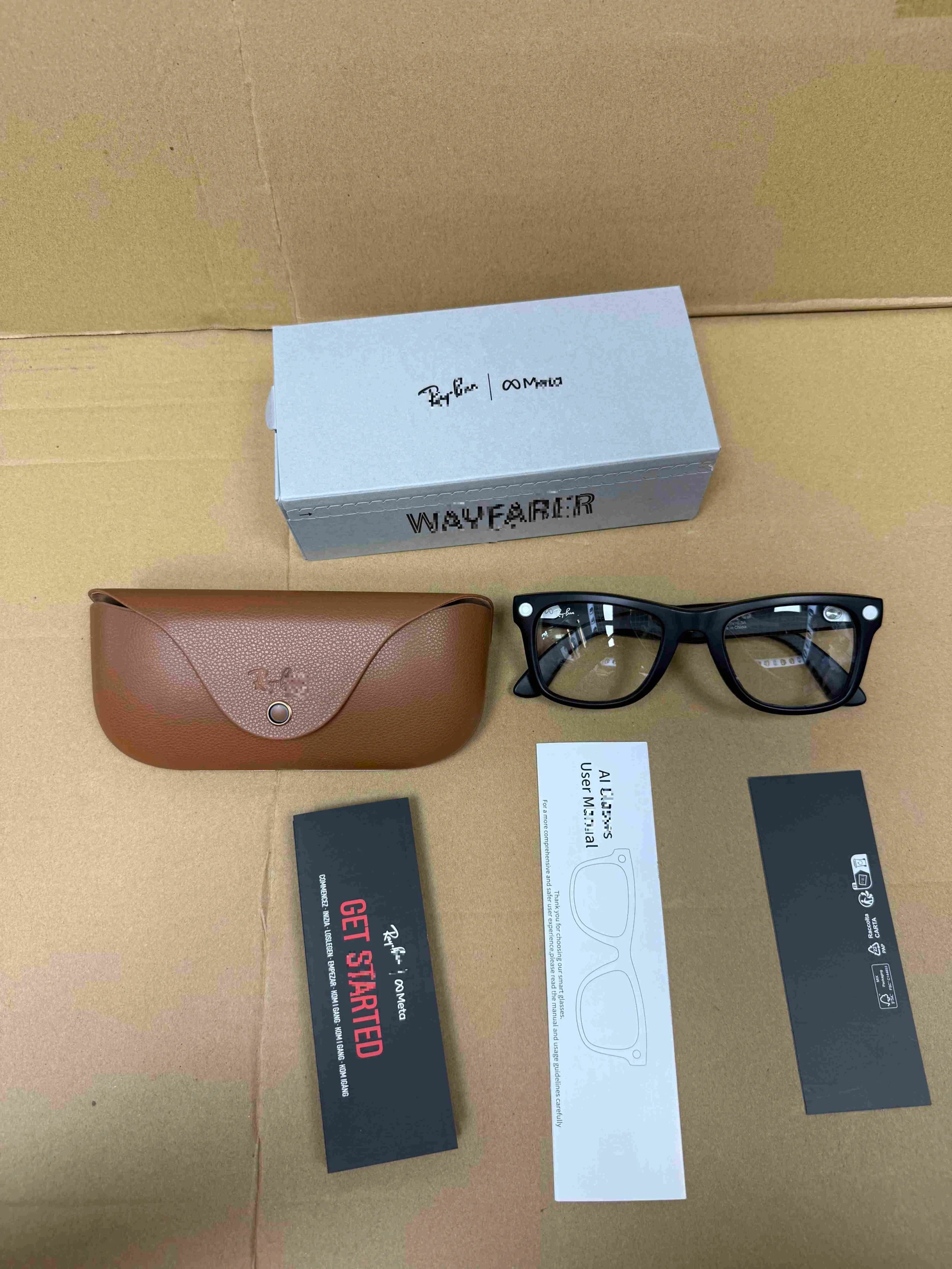 , R.a.y-B.a,n AI sunglasses 2nd,，If the product is no quality issue,no return/no exchang