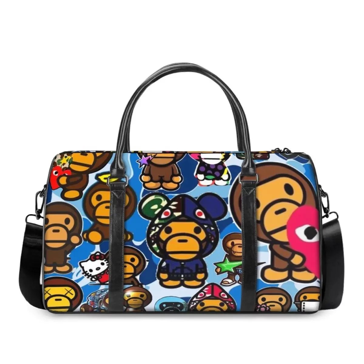 A BATHING APE Travel Bags Head Camouflage Print — Bape0022P37-1