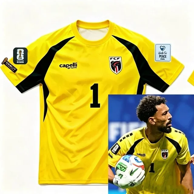 Capelli Sport Football Jerseys Cape Verde National Team Jersey product detail image 1