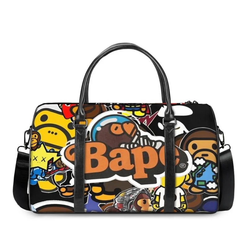 A BATHING APE Travel Bags Head Camouflage Print image 7