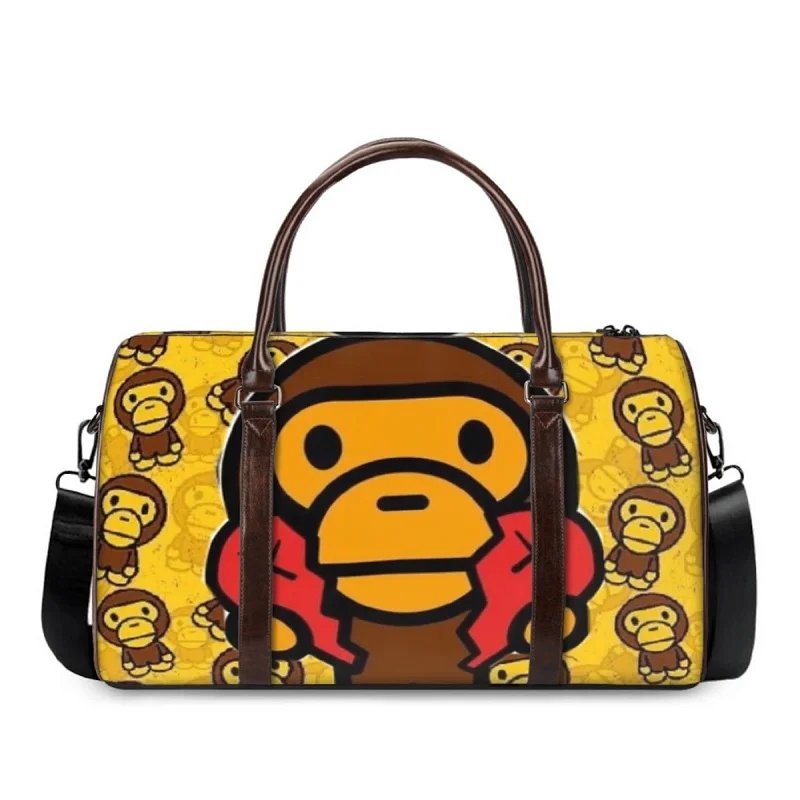 A BATHING APE Travel Bags Head Camouflage Print image 6
