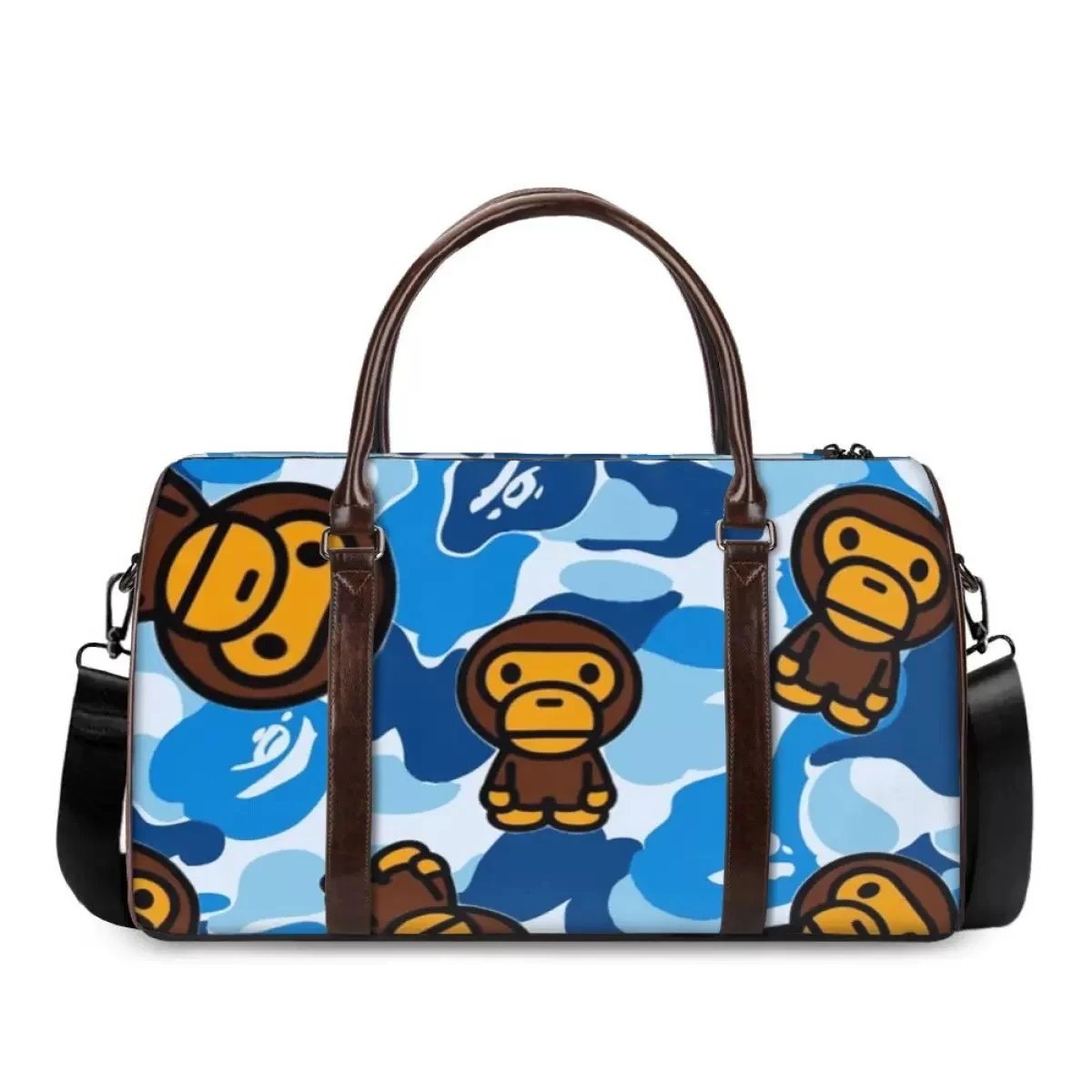 A BATHING APE Travel Bags Head Camouflage Print — Bape0047P37B-1