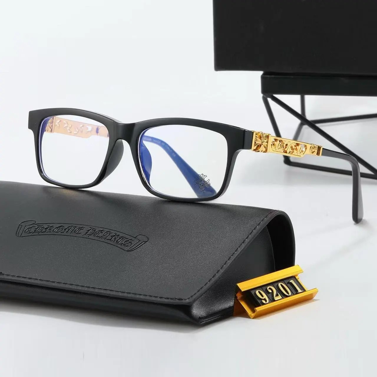 Louis Vuitton Eyewear Square-frame polarized sunglasses — Chrome Hearts-1