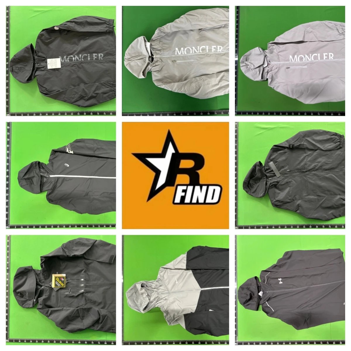 A collection of jackets