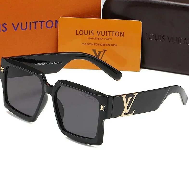 Louis Vuitton Eyewear Square-frame polarized sunglasses — LV-5