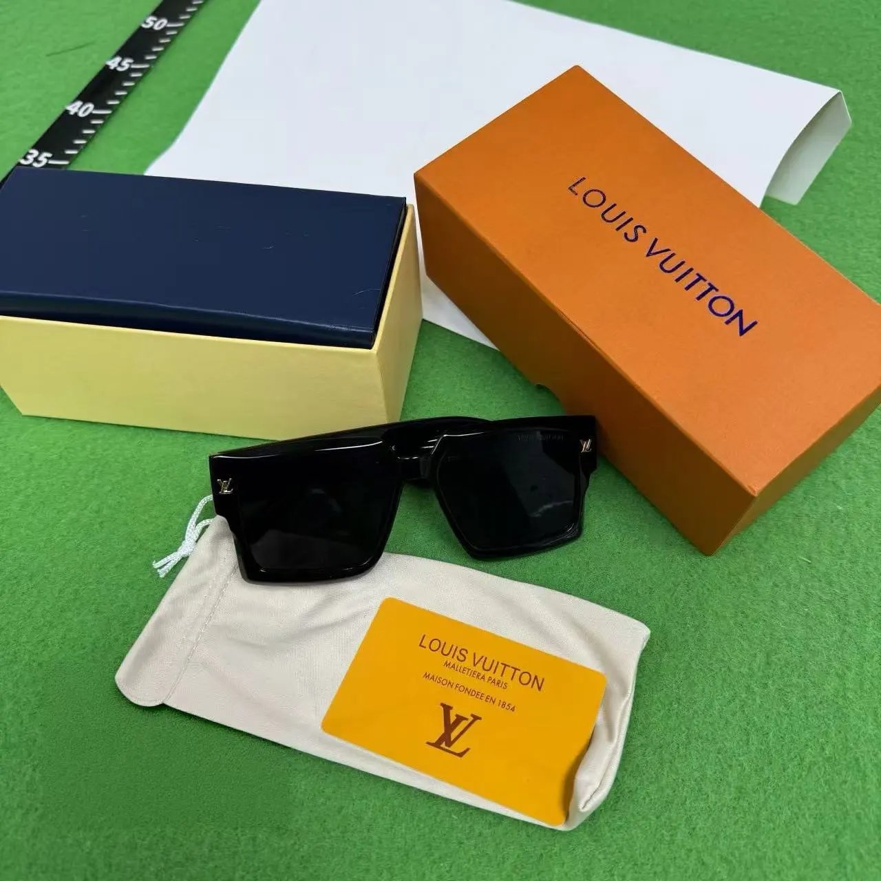 Louis Vuitton Eyewear Square-frame polarized sunglasses image 6