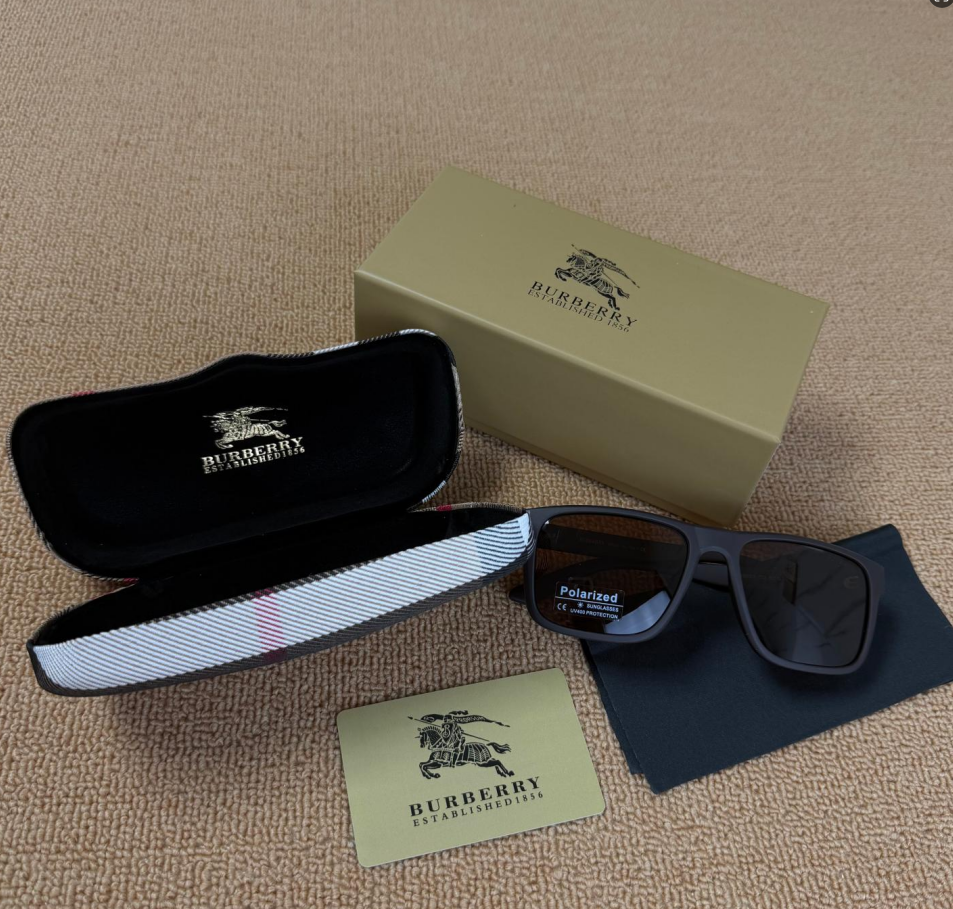 Louis Vuitton Eyewear Square-frame polarized sunglasses — Burberry-1