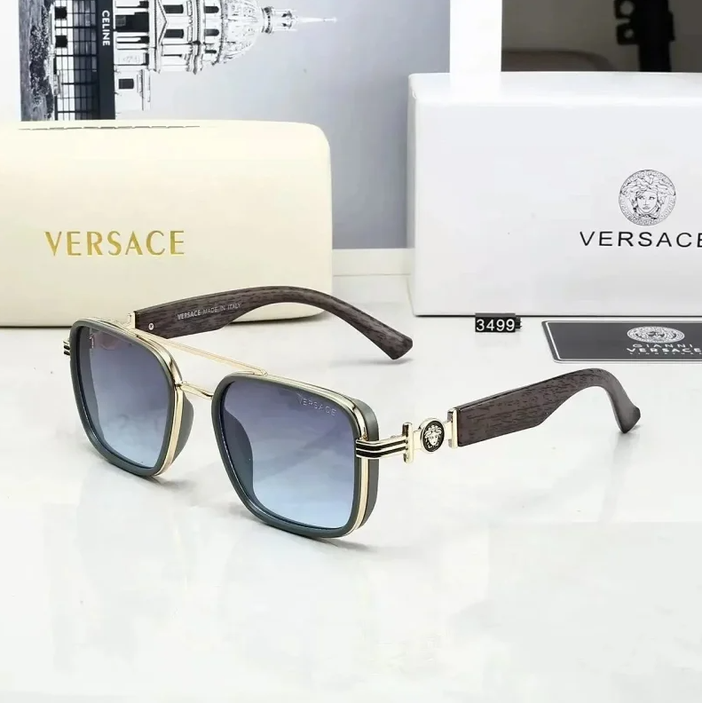 Louis Vuitton Eyewear Square-frame polarized sunglasses — Versace-4