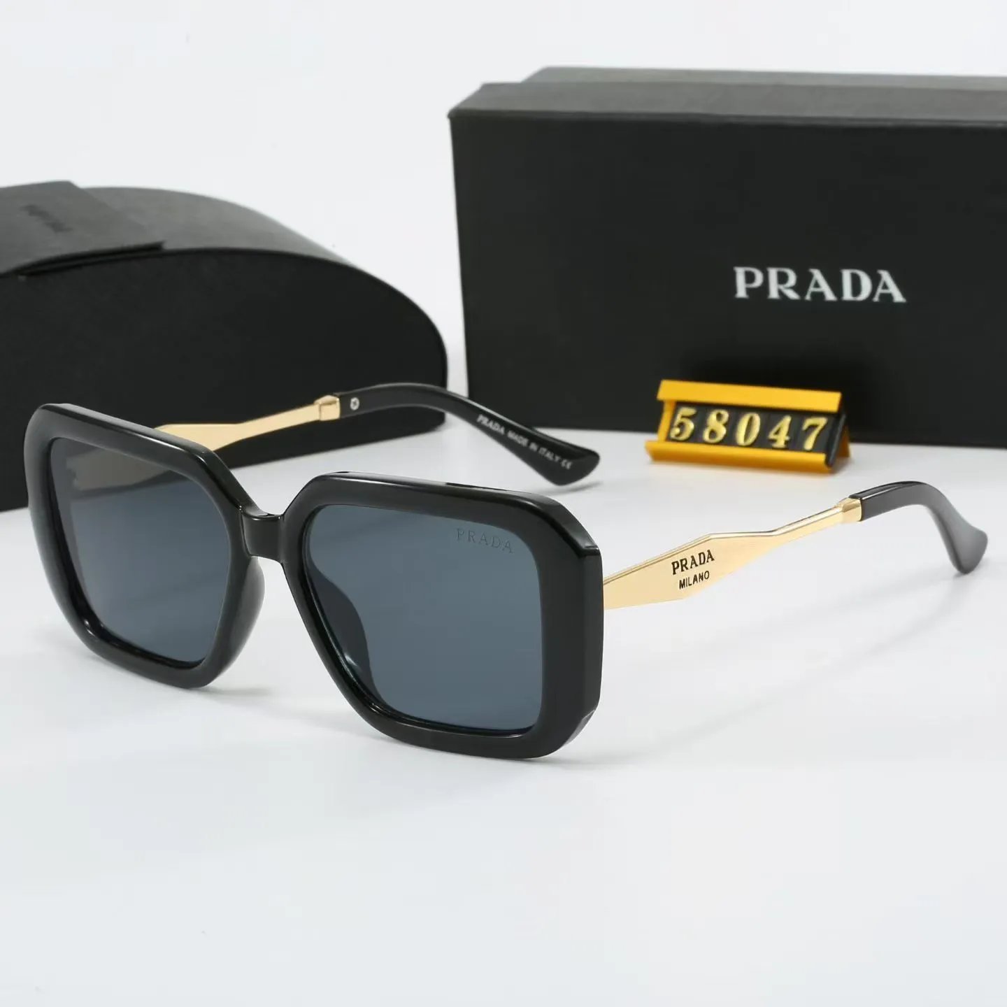Louis Vuitton Eyewear Square-frame polarized sunglasses — Prada-5