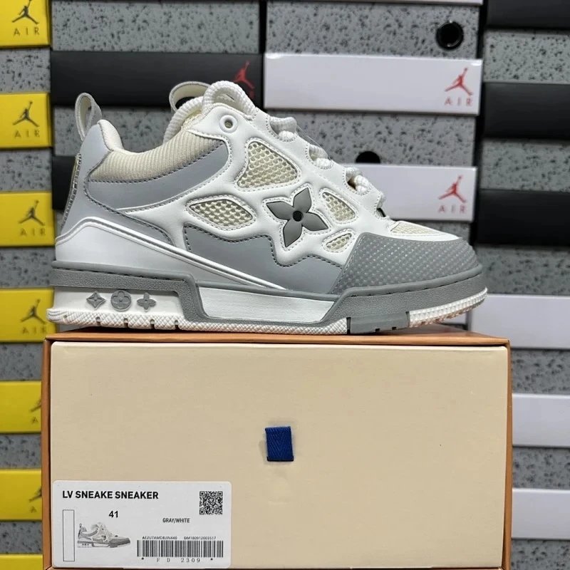 Louis Vuitton LV Skate Sneaker Gray White LitBuy spreadsheet find