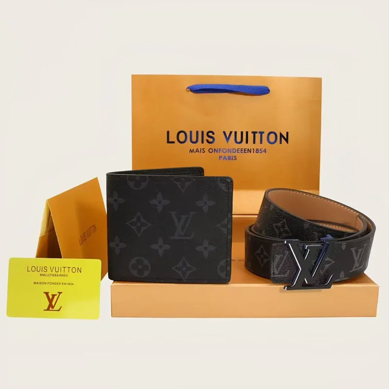 L * V Belt Wallet Gift Box 1