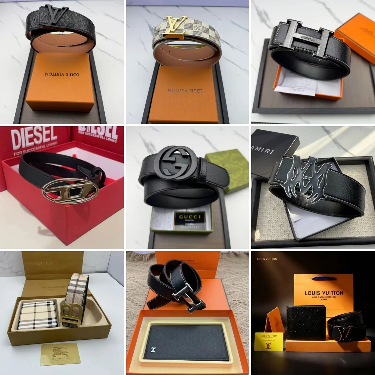 Factory "Limited Time" Special Sale Belt Collection (High Quality Non Explosive Leather) Pa3